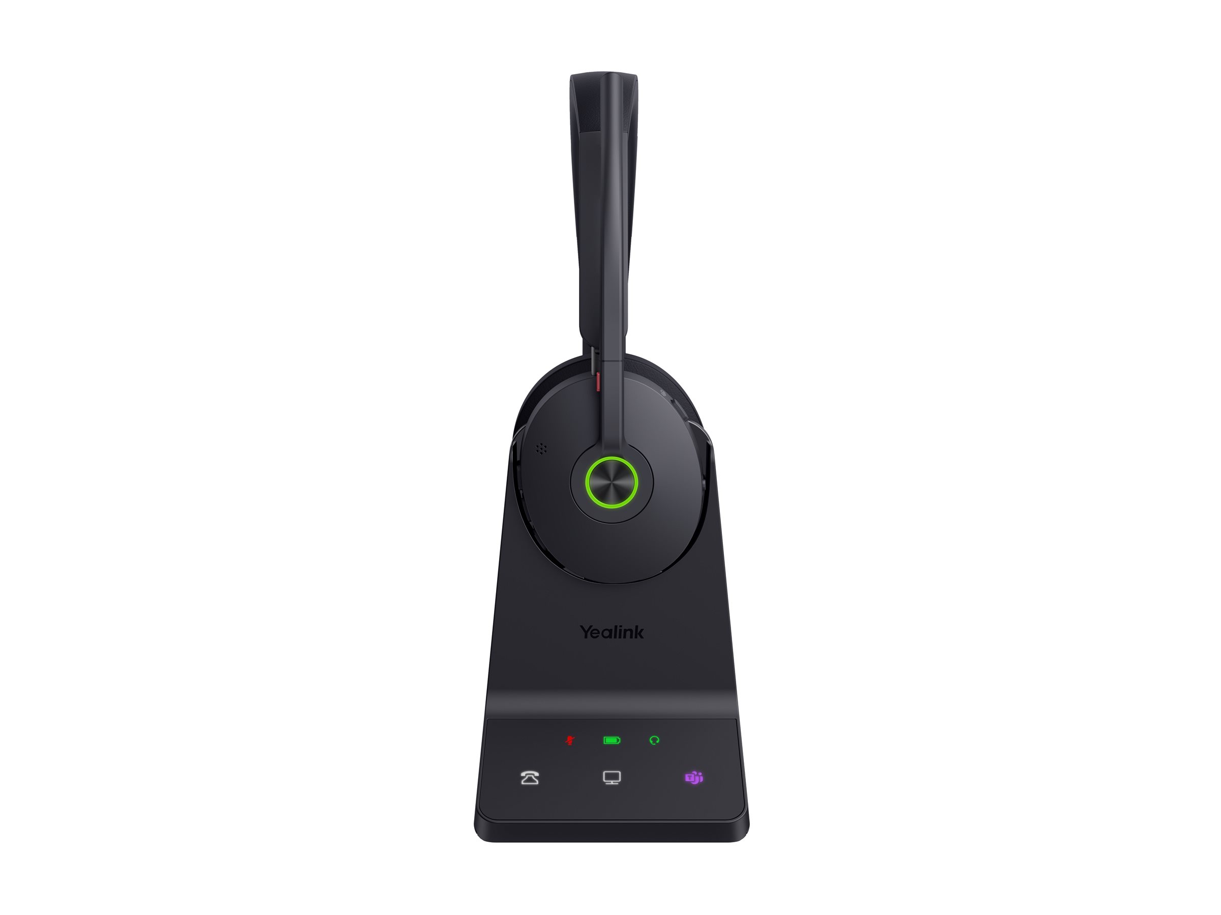 Yealink WH68 Teams Headset On-Ear Kabellos DECT/Bluetooth/USB-C ANC Schwarz