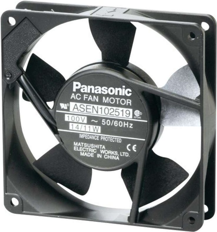 Panasonic Axiallüfter (Industrie) 115 V/AC 174 mü/h (B x H x T) 120 x 120 x 38 mm ASEN10412 (ASEN10412)