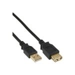 InLine USB 2.0 Verlängerung, vergoldete Kontakte - 5m (34605S)