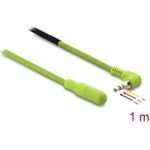 Delock Temperaturfühler-Kabel mit 3,5 mm 3 Pin Klinkenstecker 90° gewinkelt DS18B20 1 m (91394)
