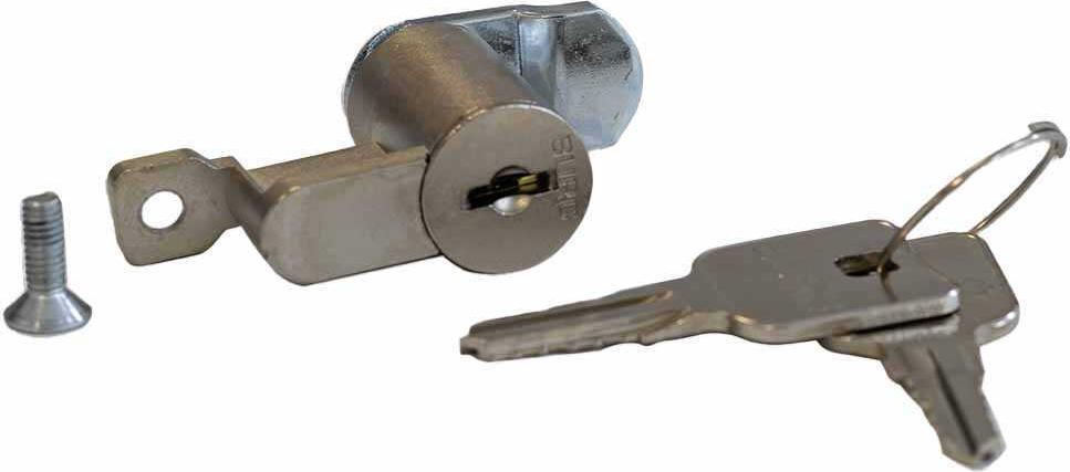 Triton Burg-Universalschloss für Metallschwenkhebelgriff der Standverteiler - 2x Univeralschlüssel (RAX-MS-X25-X2)