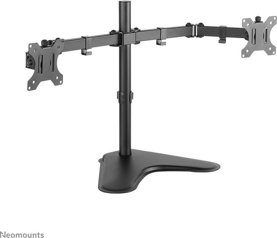 Neomounts FPMA-D550DD 2fach Monitor-Tischhalterung 10"-32" Schwenkbar, Neigbar, Rotierbar Schwarz