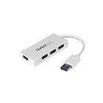 StarTech.com 4 Port USB3.0 SuperSpeed Mini Hub (ST4300MINU3W)