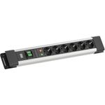 Bachmann CONNECTUS 6xCEE7/3 1xSPD 1xSchalter 2.0m CEE7/7 Grau (BM005904)