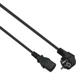 Helos Stromkabel CEE 7/7 gewinkelt bis IEC 60320 C13 gerade (262655)