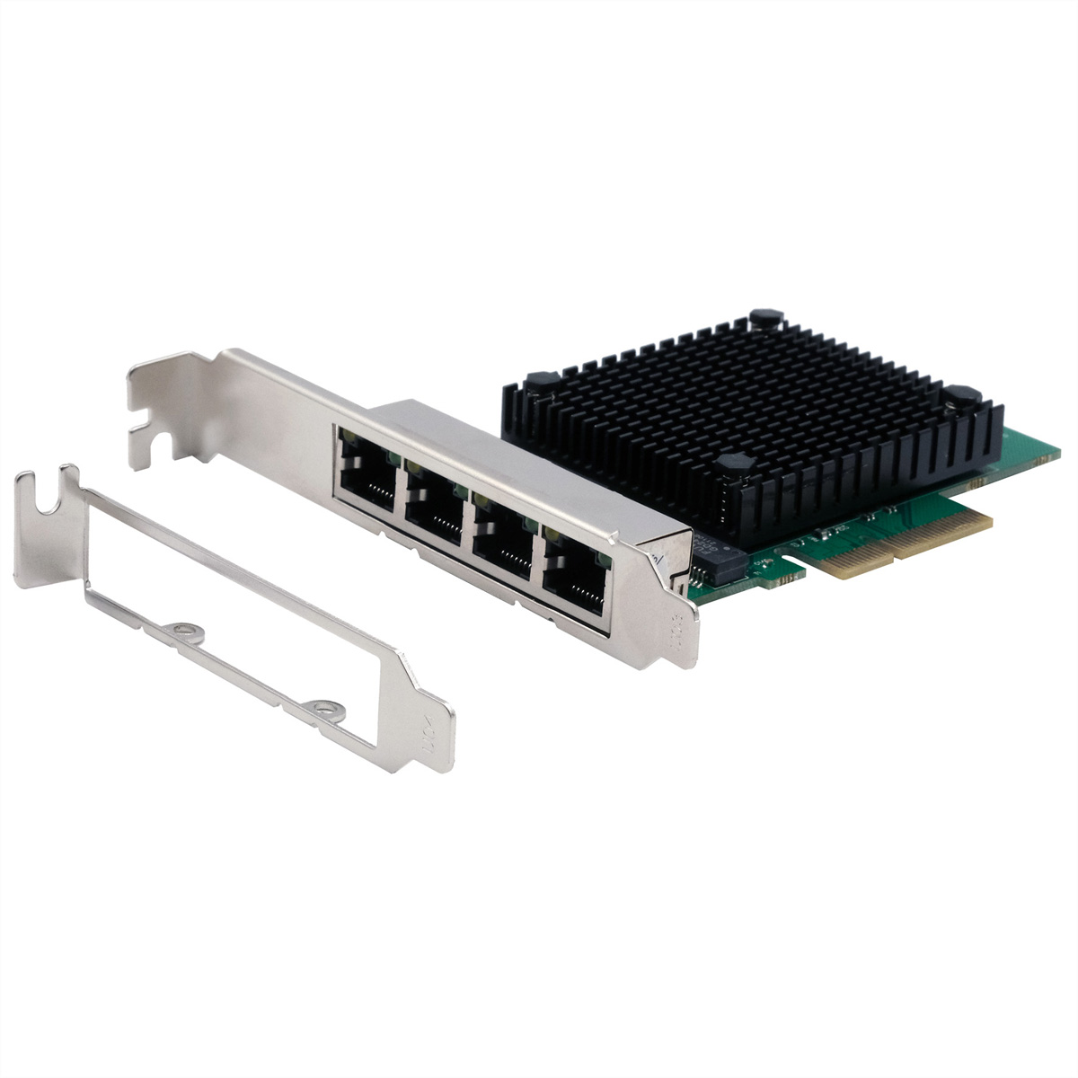 Exsys EX-60114 PCIe 4-Port Netzwerkkarte 2,5 Gbit/s
