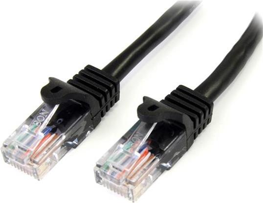 StarTech.com 7,0mCat5e Ethernet Netzwerkkabel Snagless mit RJ45 (45PAT7MBK)