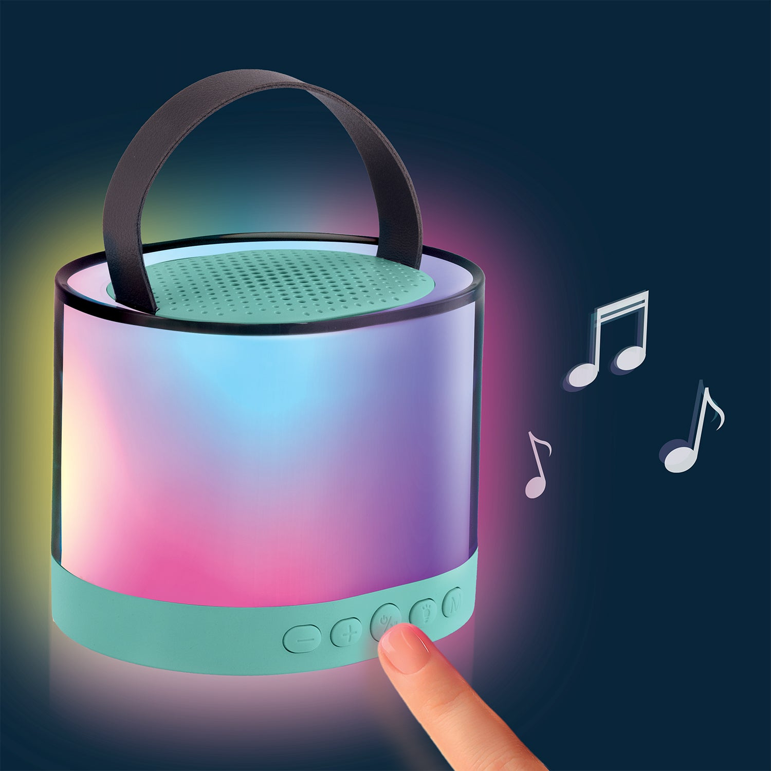 Canal Toys Mini Karaoke Station Kabellos Schwarz, Türkis