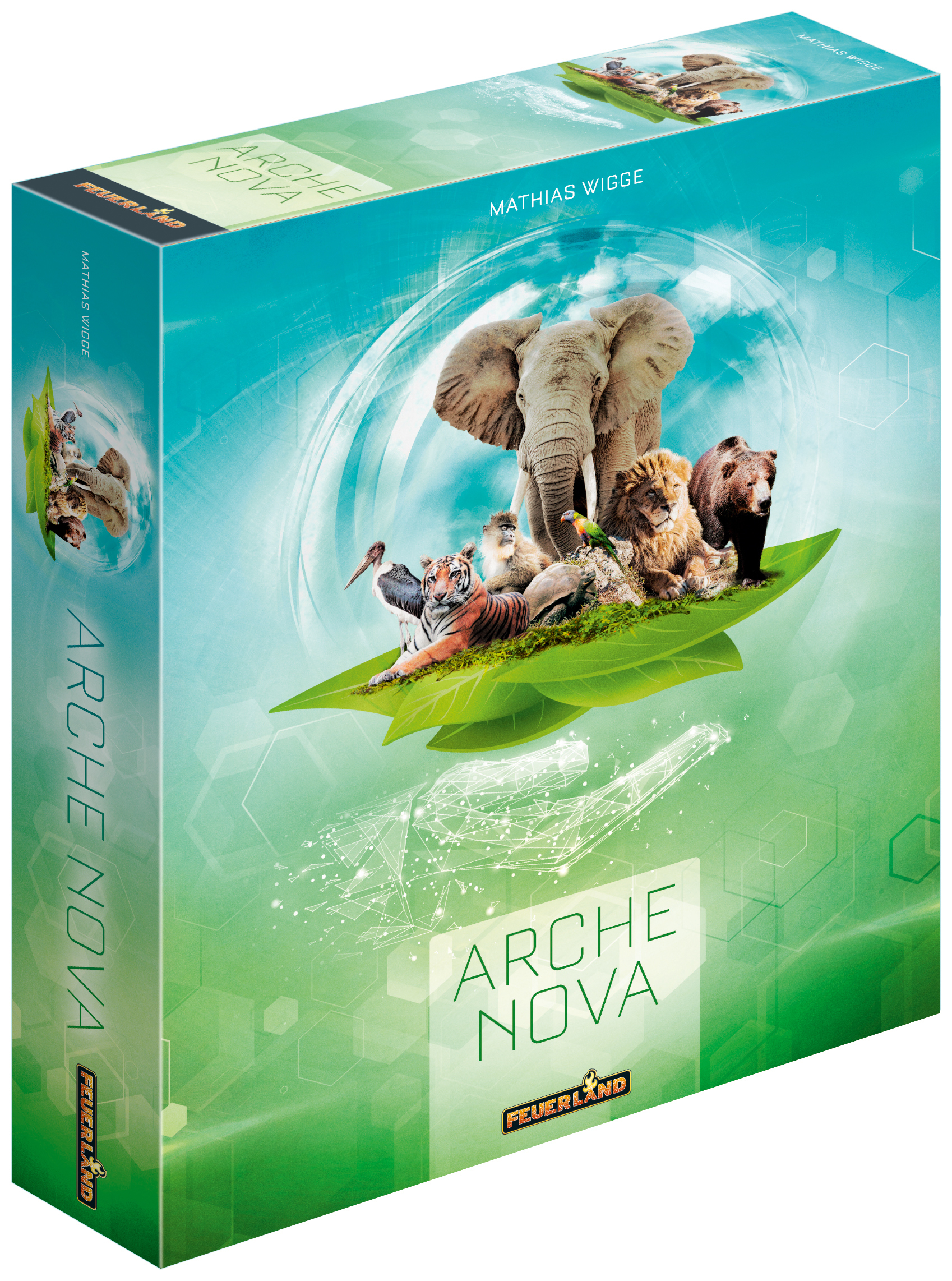 Feuerland Arche Nova Brettspiel