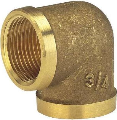 GARDENA-SO Gardena Messing-Winkel mit Innengewinde,26,5 mm (G 3/4)-Gewinde 07280-20 (7280-20)