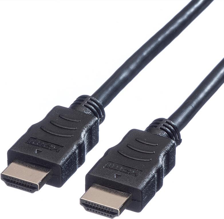 Value 11.99.5531 HDMI-Kabel 1,5 m HDMI Typ A (Standard) Schwarz (11.99.5531)