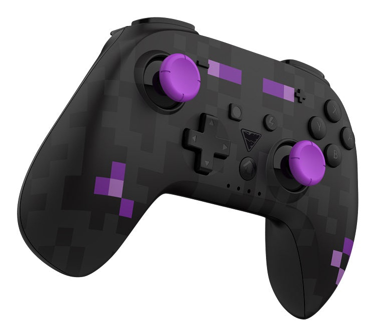 DragonShock PopTop Wireless Gamepad Schwarz/Violett Nintendo Switch/PC