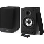 Sharp Bookshelf Speakers 2-Wege Schwarz Verkabelt & Kabellos 60 W (CP-SS30BK)