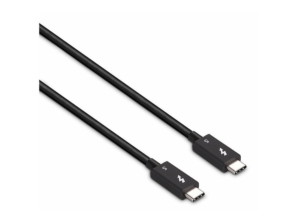Lindy Thunderbolt 5 Passives Kabel USB-C 1 m 80 Gbit/s Schwarz