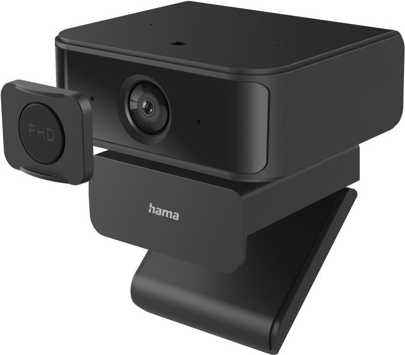 Hama PC-Webcam C-650 Face Tracking, 1080p, USB-C, für Video-Chat/-Konferenzen (00139994)
