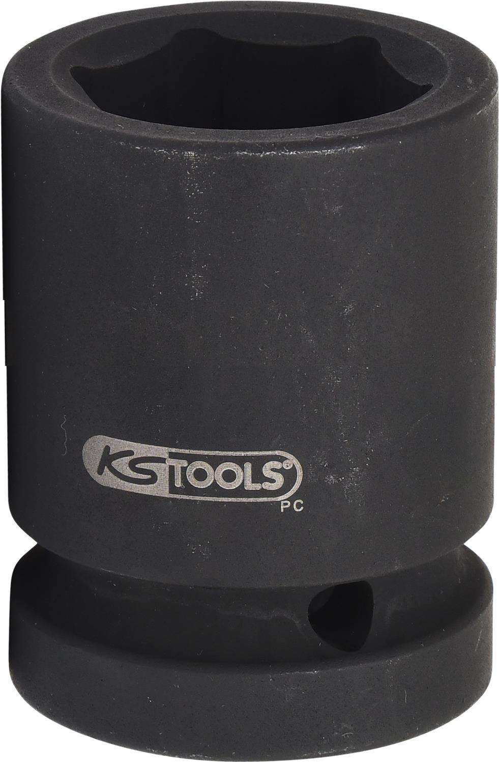 KS TOOLS Werkzeuge-Maschinen GmbH 3.1/2\" Sechskant-Kraft-Stecknuss, 145 mm (515.2219)