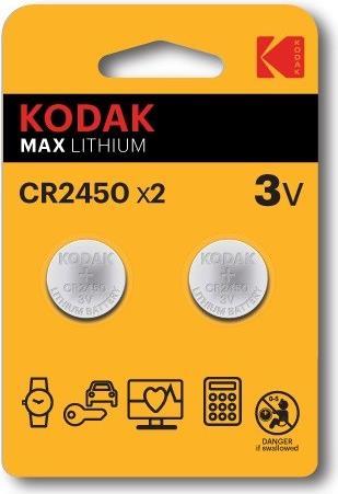 Kodak MAX Knapcellebatterier CR2450 (30417762)