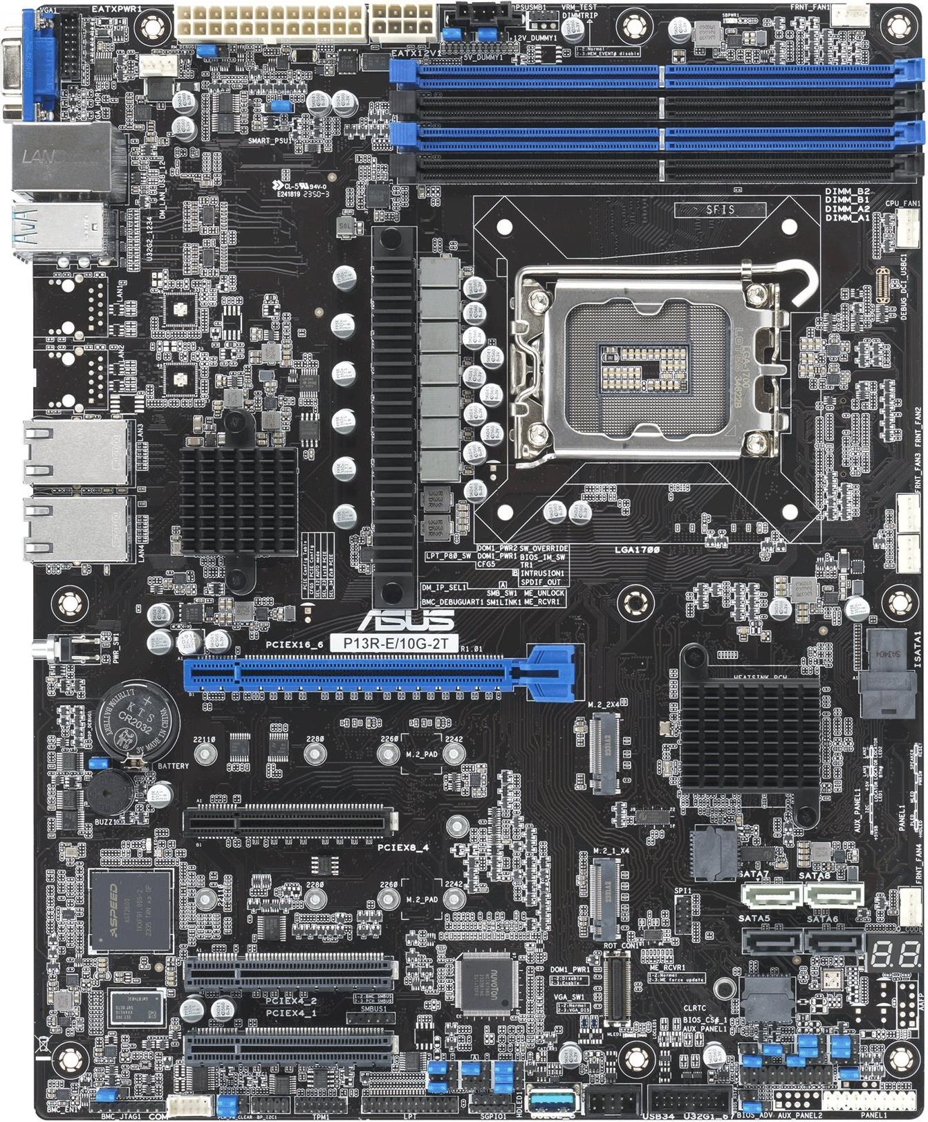 ASUS P13R-E/10G-2T Motherboard (90SB0CY0-M0UAY0)