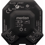 Merten MEG5300-0001. Typ: Dimmer. Bauform: Eingebaut, Produktfarbe: Schwarz, Zertifizierung: CE. AC Eingangsspannung: 230 V, AC Eingangsfrequenz: 50 Hz, Ohmsche Last (max): 200 W. Breite: 39,5 mm, Tiefe: 20 mm, Höhe: 44,5 mm (MEG5300-0001)
