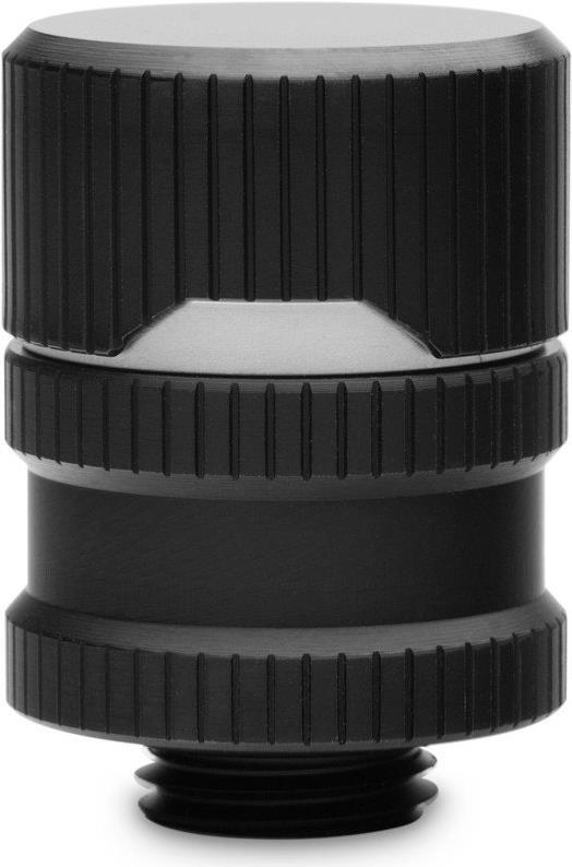 EK Water Blocks Quantum Torque Drain Valve - Schwarz - Anpassung - Messing - Männlich - 1/4  - 2,3 cm (3831109829707)