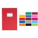 HERMA Heftschoner, DIN A4, aus PP, sortiert gedeckt mit Strukturprägung, mit Beschriftungsetikett, sortiert in - 10 Stück (19997)