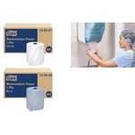 TORK Mehrzweck-Putzrolle, 1-lagig, blau, 250 m System: W6, Qualität: Universal, Rollenbreite: 195 mm, - 6 Stück (130008)