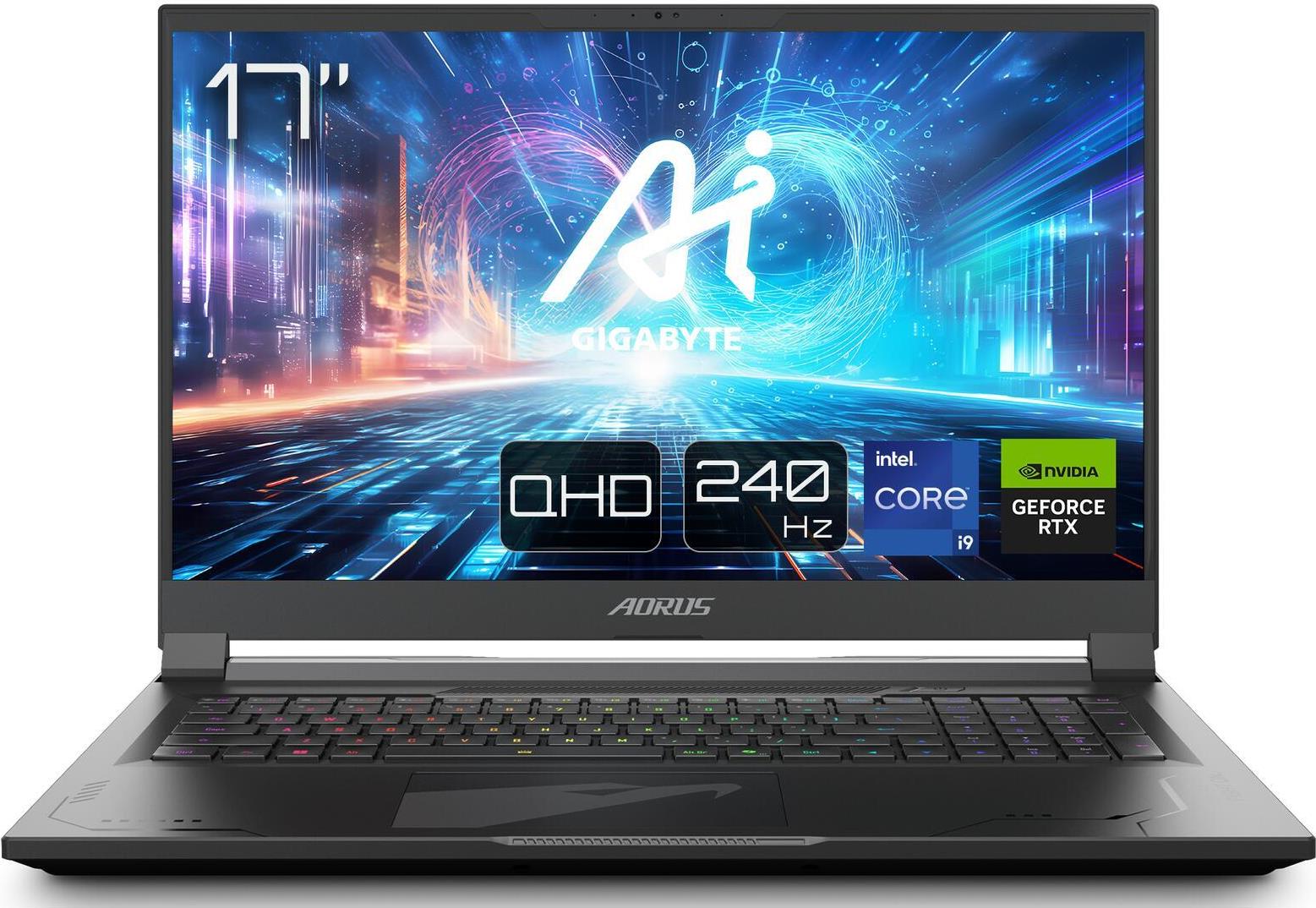 Gigabyte AORUS 17X AZG-65DE665CH Intel Core i9-14900HX 43.18cm 17Zoll QHD 2x16GB 2TB SSD (AORUS 17X AZG-65DE665CH)