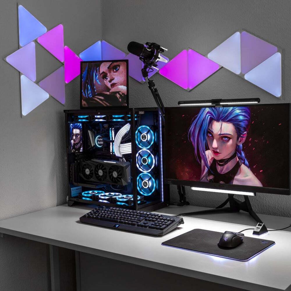 Divoom Pixoo64 Digitaler Bilderrahmen 64 x 64 Pixel WLAN Schwarz