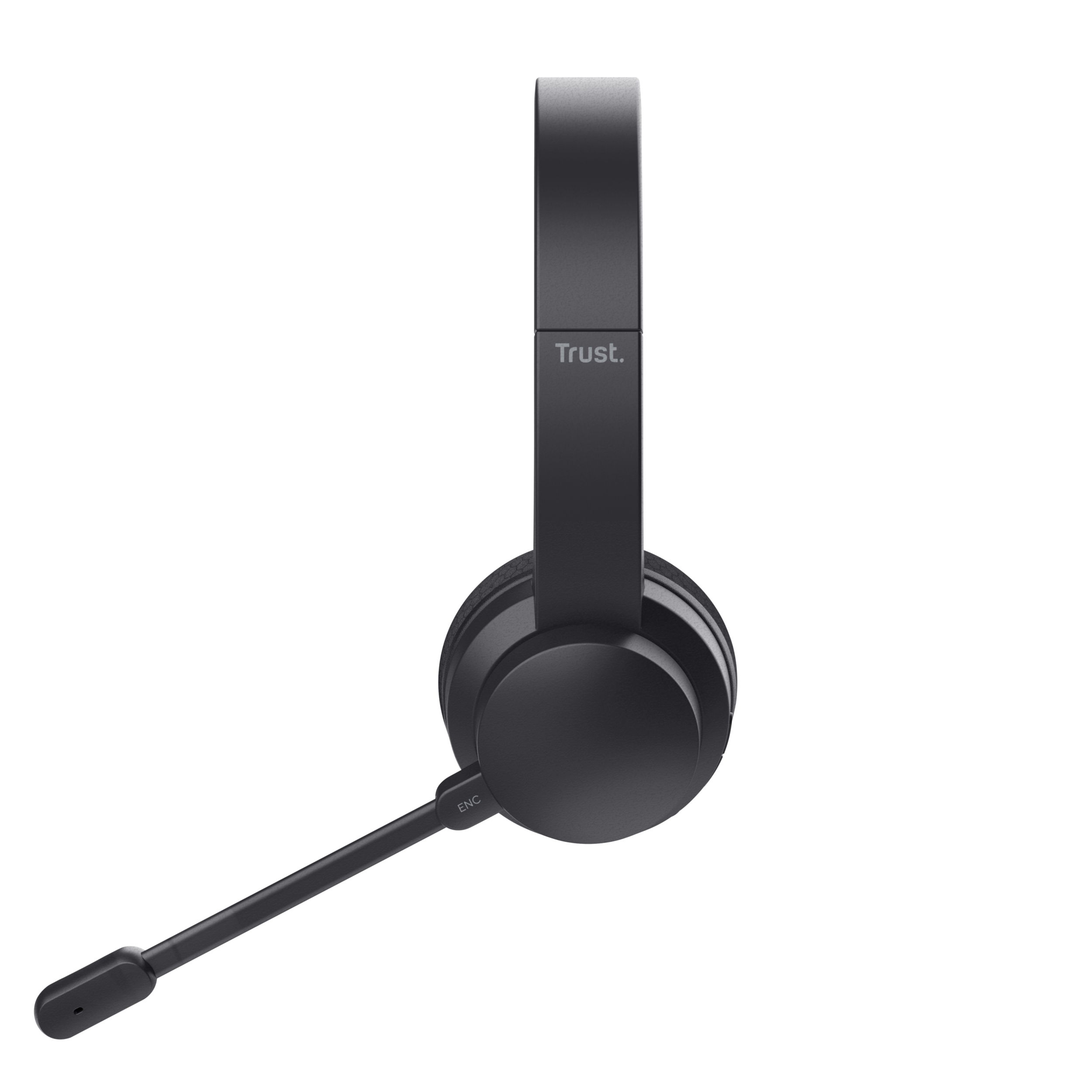 Trust Ayda Wireless ENC Headset Schwarz