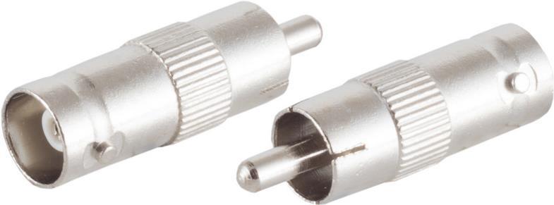 S/CONN maximum connectivity Adapter Video/ Audio-BNC - Kupplung auf Cinchstecker (98817)