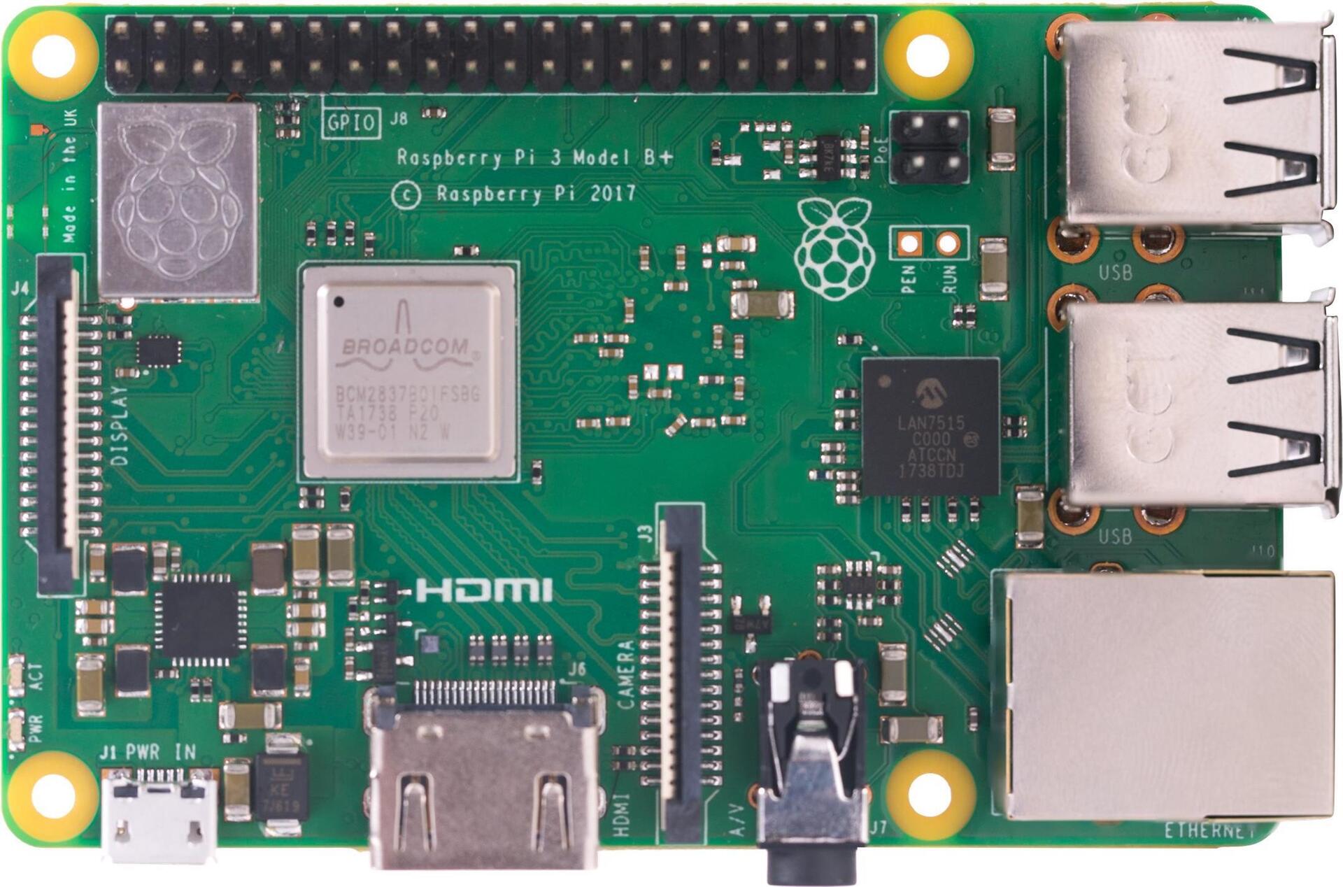 Raspberry Pi 3 Model B+ Einplatinencomputer