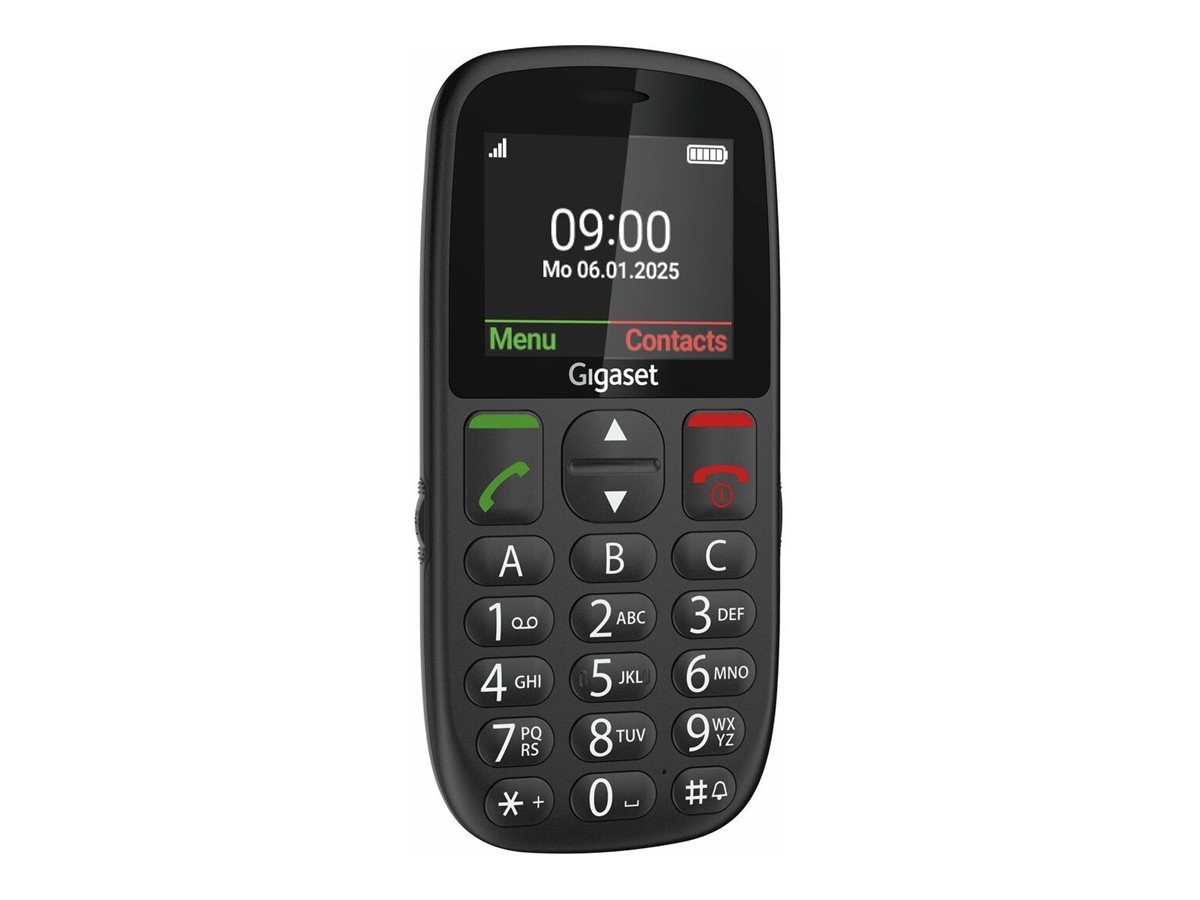 Gigaset GL395 2,2" Mobiltelefon 32 MB RAM 32 MB Schwarz