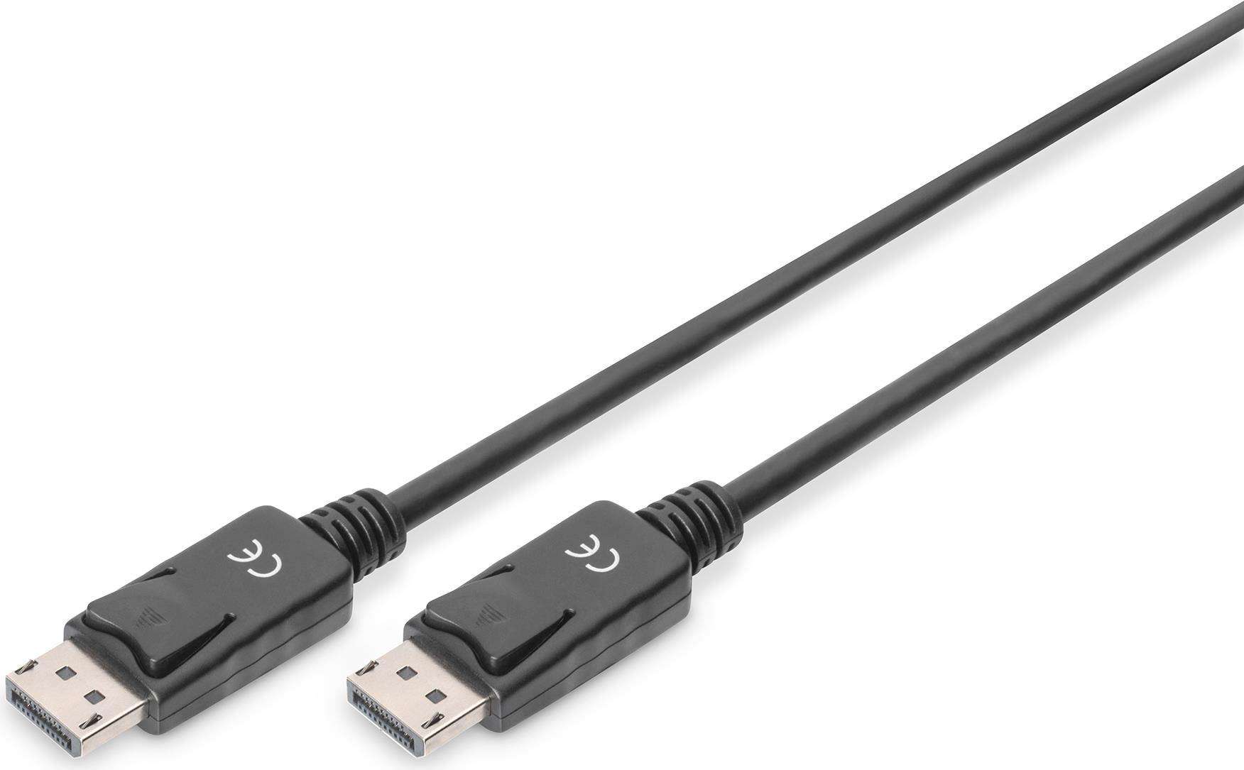 Digitus DIGITUS AK-340100-010-S DisplayPort-Kabel 1 m Schwarz