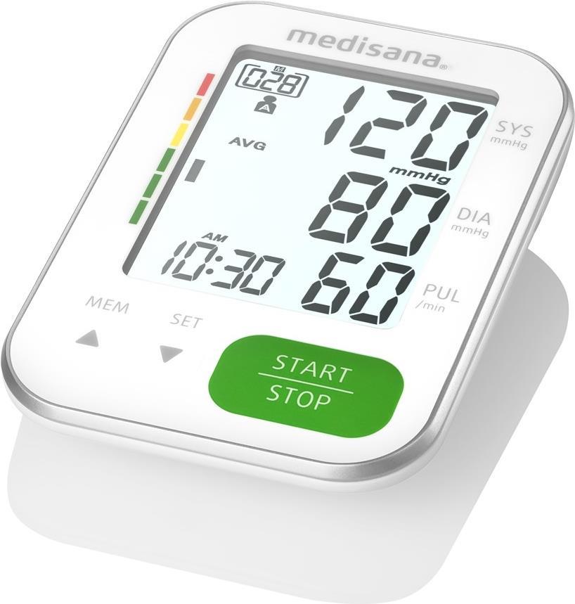 Medisana BU 565 Oberarm-Blutdruckmessgerät (weiß) (51207)