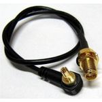 ALLNET ANT-PIG-SMAF-CRC9 Koaxialkabel 0,15 m SMA Schwarz (ANT-PIG-SMAF-CRC9)