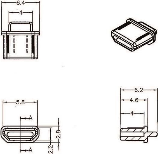 DeLOCK Dust Cover for HDMI Micro-D Female with Grip (64031)