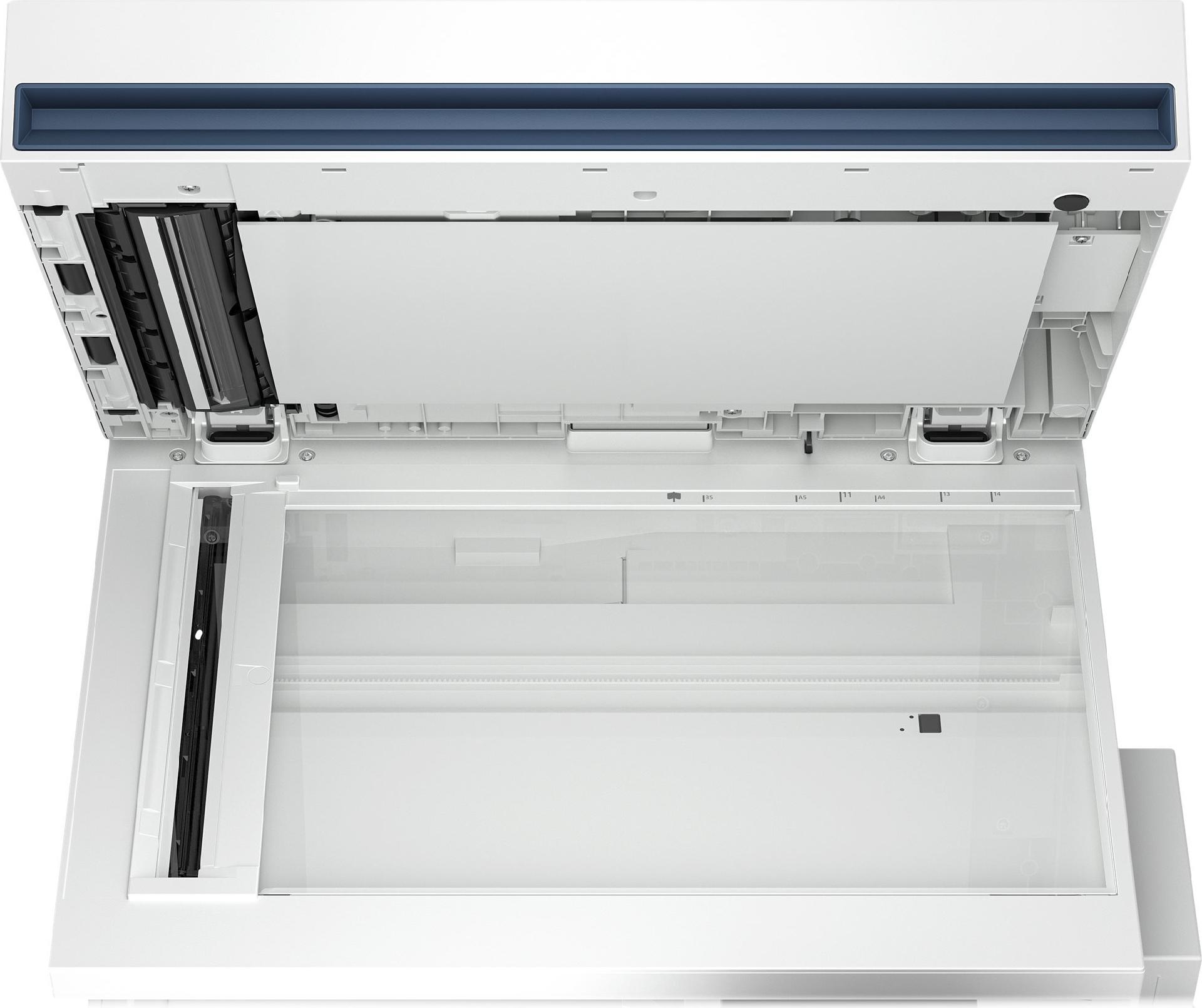 HP Color LaserJet Enterprise Flow MFP 5800zf 10.1" 43 Seiten/Min. Weiß