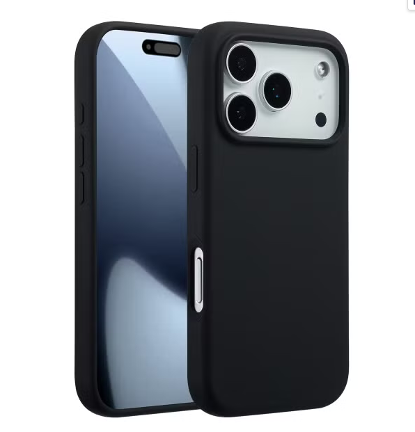 Backcover MagSafe für iPhone 17 PRO Farbe: schwarz, matt Veredelung: keine Material: TPU (MG-BCMSIP17P )