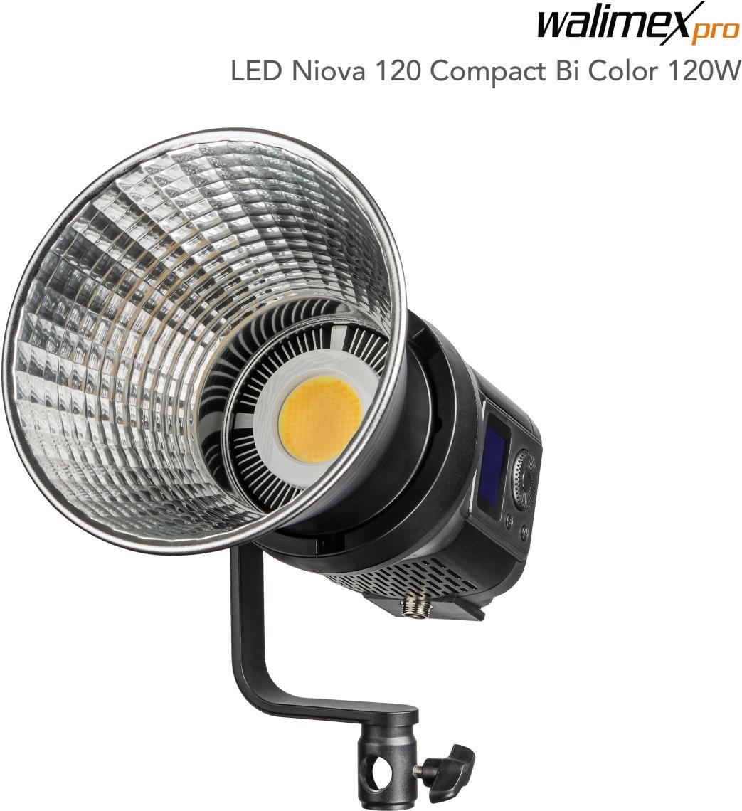 WALSER Walimex Niova - 120 W - LED - 50000 h - Weiß - 120 W - 1100 Lux (23146)