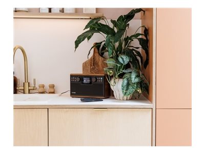 Pure Acoustics Classic H6 DAB+/FM Internet-Radio 30W Braun/Walnuss