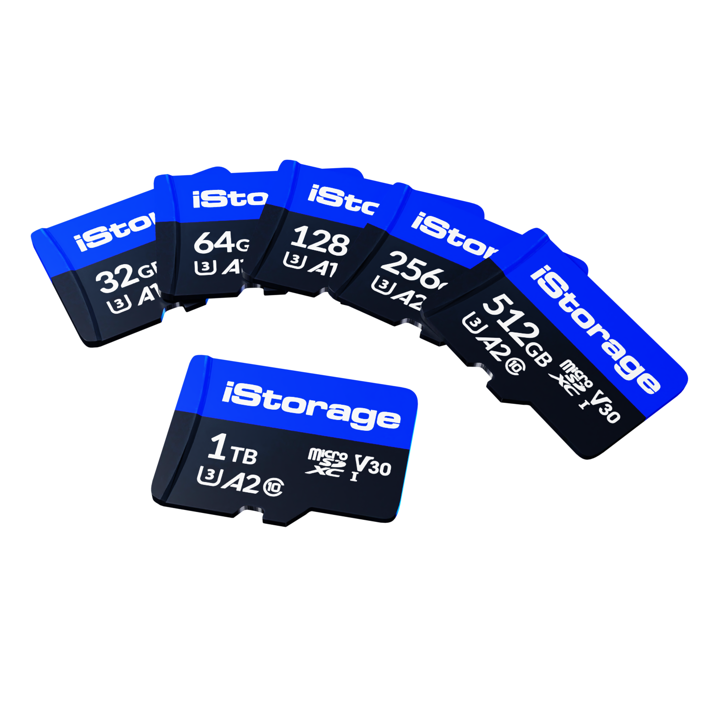 iStorage microSD Card 512GB - 10 pack (IS-MSD-10-512)