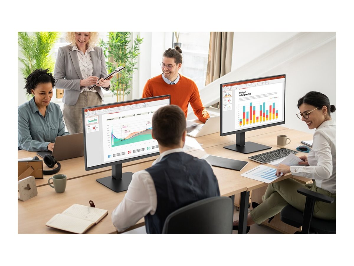 LG BA850 24BA850-B 23.8" FHD IPS 100 Hz Monitor Schwarz