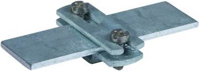 Dehn + Soehne Flachbandhalter f. Fl 30mm St/tZn 284 030 (284030)