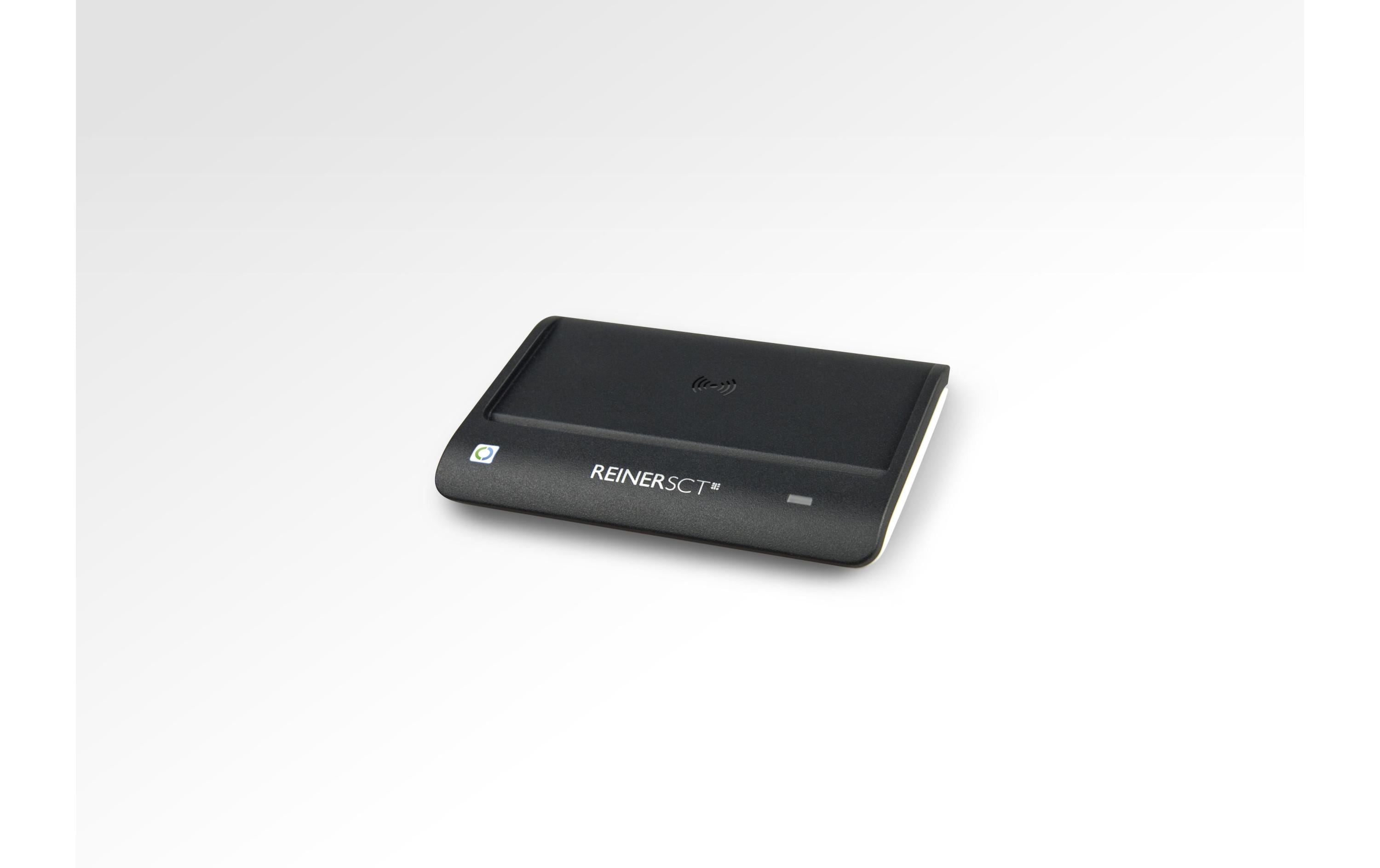 ReinerSCT cyberJack RFID basis BSI-zertifizierter Chipkartenleser für den nPA USB Schwarz