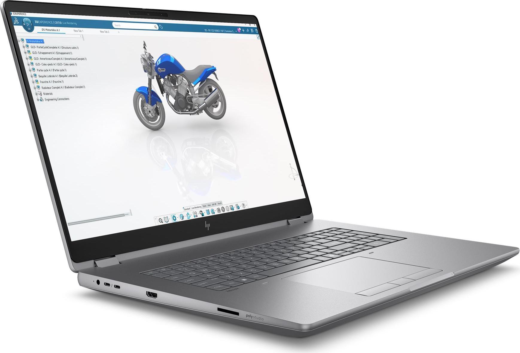 HP ZBook Fury G1i 18" Core Ultra 7 255HX 32 GB RAM 1 TB SSD Meteorsilber