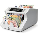 Safescan 2265 G2 Banknotenzählmaschine Weiß - Wertzählung für EUR & GBP (115-0714) (geöffnet)