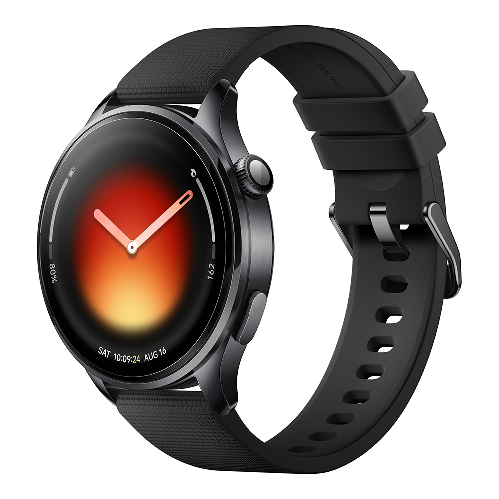 Xiaomi Watch 5 Smartwatch Schwarz 1,54" AMOLED Wear OS 6 bis 6 Tage Akkulaufzeit NFC