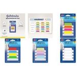 AVERY Zweckform Haftstreifen UltraTabs Pastell, 63,5 x 25 mm beschreibbare Taben, aus Polyester, papierbeschichtete - 1 Stück (74769)