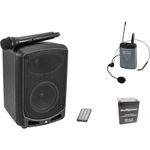 OMNITRONIC Set WAMS-65BT + Taschensender inkl. Headset + Akku (20000567)