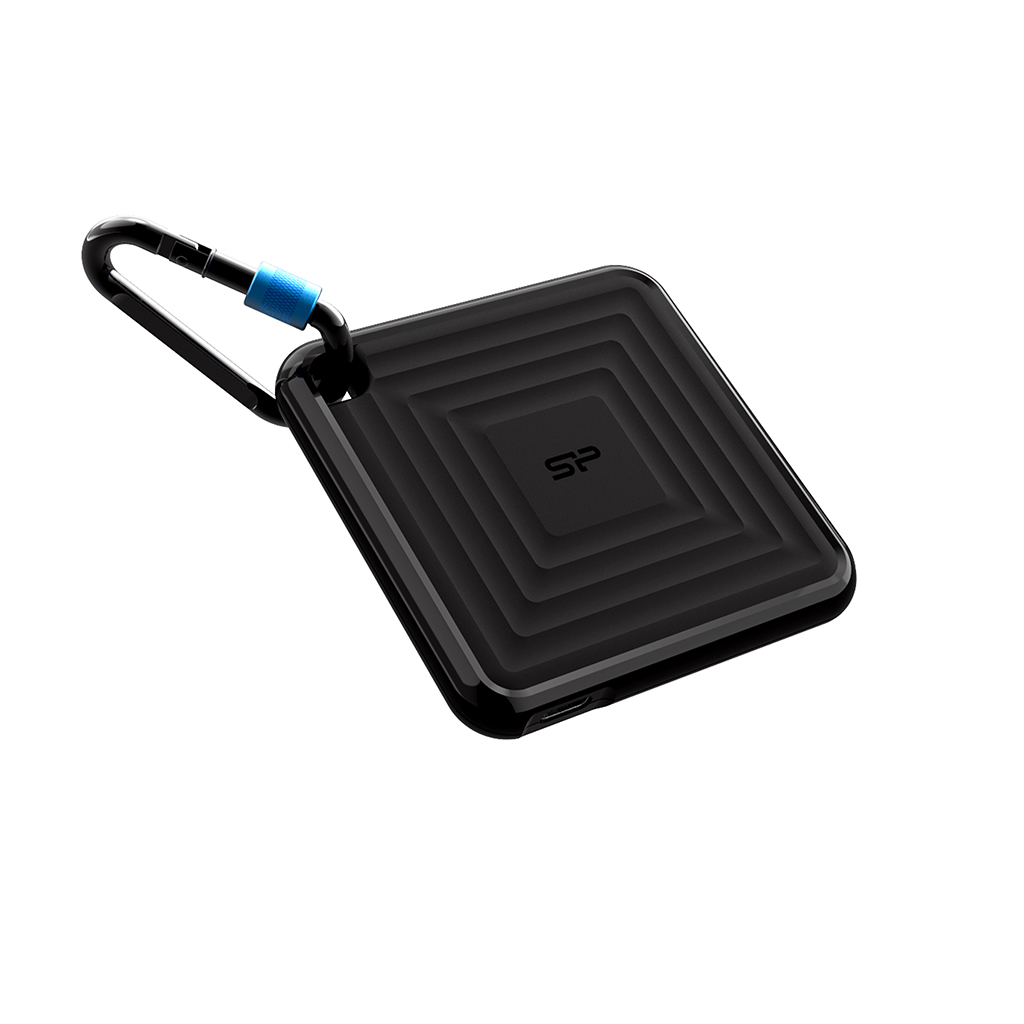 Silicon Power PC60 Externe SSD 1 TB USB-C Schwarz